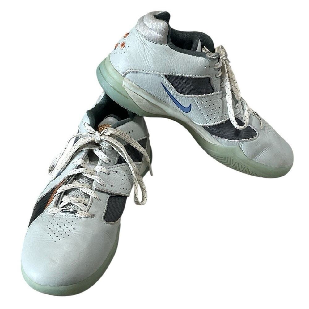 Nike Zoom KD 3 Easy Money Light Gray/Blue Basketball Sneakers Men's 7.5-NBA Wear